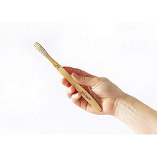Load image into Gallery viewer, Natural Organic Bamboo Toothbrush Eco-Friendly Pack of 4: