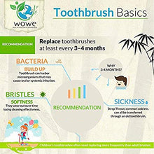 Load image into Gallery viewer, Natural Organic Bamboo Toothbrush Eco-Friendly Pack of 4: